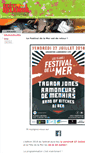 Mobile Screenshot of festivaldelamer.fr